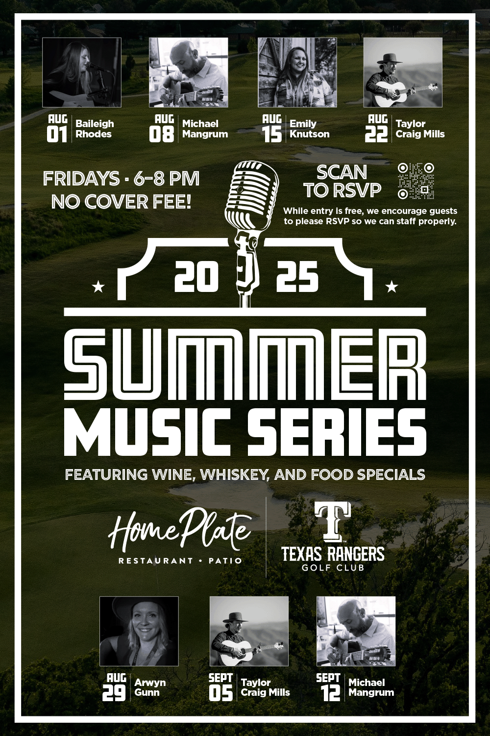 TRGC Summer Music Series Poster 2025